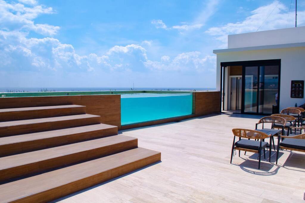 Ocean View Cozy W Gym, Rooftop, Jacuzzi 417 Musa *