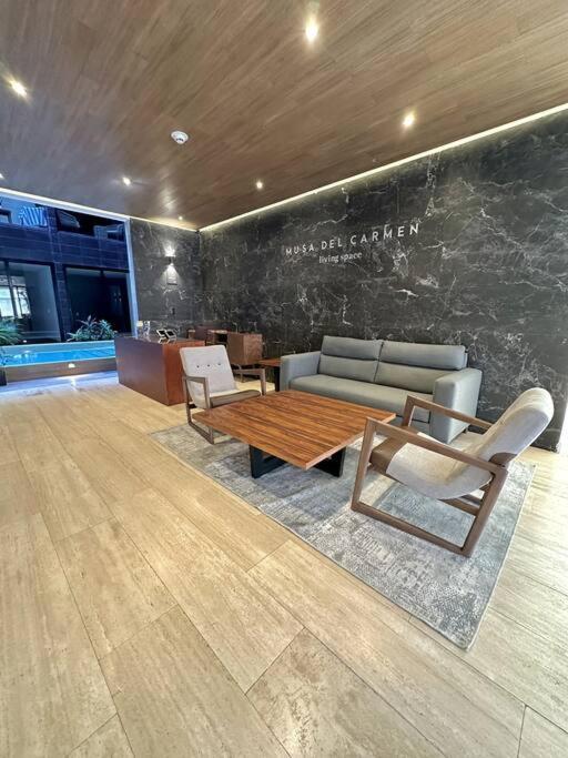 Ocean View Cozy W Gym, Rooftop, Jacuzzi 417 Musa Appartement Playa del Carmen