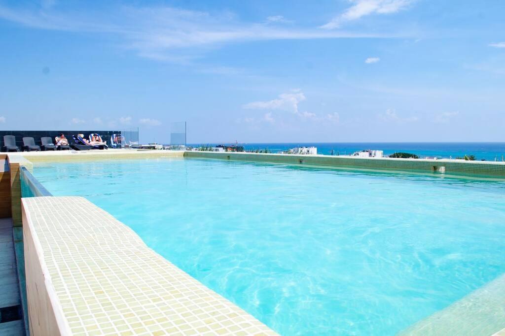 Ocean View Cozy W Gym, Rooftop, Jacuzzi 417 Musa Appartement Playa del Carmen